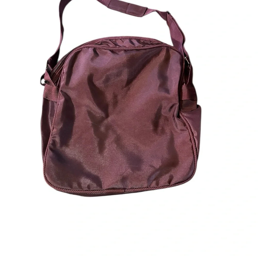 Vintage Pierre Cardin Nylon Backpack Bookbag Carryon Messenger Bag
